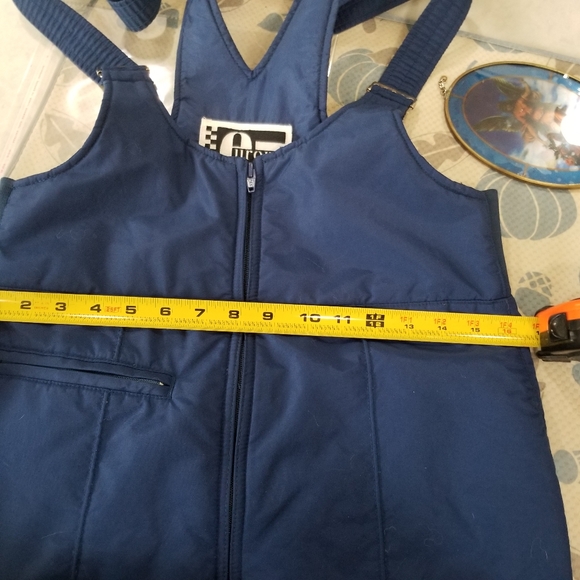 Europa size 18 bib overalls blue vtg - Picture 7 of 10